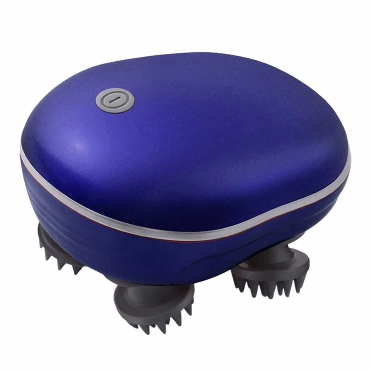 Electric Handheld Head Massager Antistress Relax Body Massage Relieving Muscle Tension Massager with Four Rotating Massage Heads