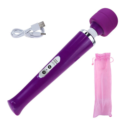 Electric Massager Powerful 10 Speed Body Relaxation Deep Tissue Muscle Relief Back Leg Neck Multifunctional Massage Equipment