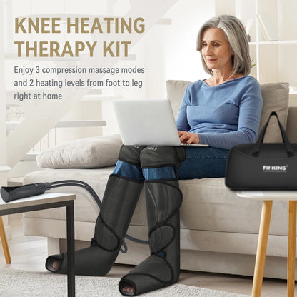 Therapeutic Leg and Foot Massager with Knee Heat | FT-011A
