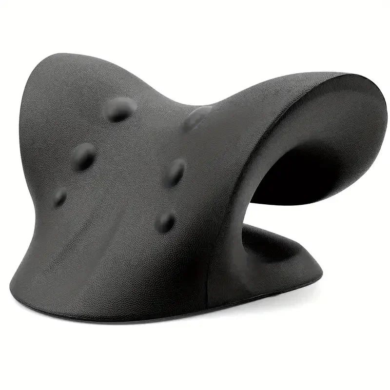 Neck Shoulder Stretcher Relaxer Cervical Spine Stretch Muscle Relaxation Traction Device Massage Pillow Correction Chiropractic
