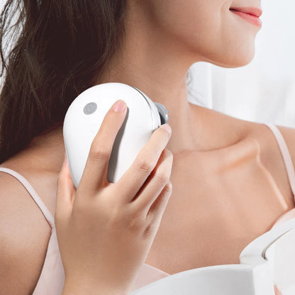 Electric Handheld Head Massager Antistress Relax Body Massage Relieving Muscle Tension Massager with Four Rotating Massage Heads