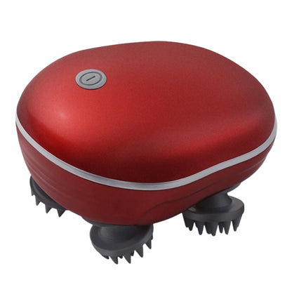 Electric Handheld Head Massager Antistress Relax Body Massage Relieving Muscle Tension Massager with Four Rotating Massage Heads