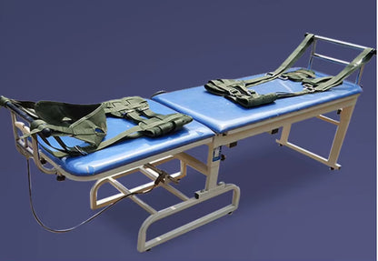 High Quality Folded Orthopedic Lumbar Spinal Traction Bed Hot Selling Metal Table Traction Device