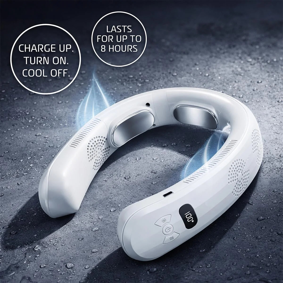Wearable 3-Zone Neck Cooler & Heater