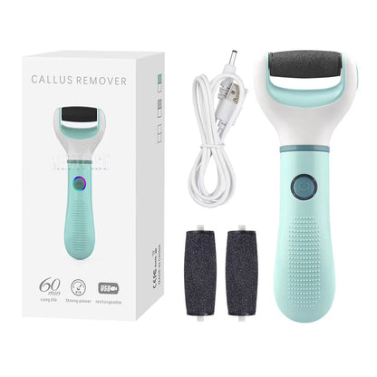Electric Foot Grinder Auto Wireless Remove Dead Skin Calluses Cracks Hard Cracked Skin Pedicure Tool Waterproof Foot Cleaner