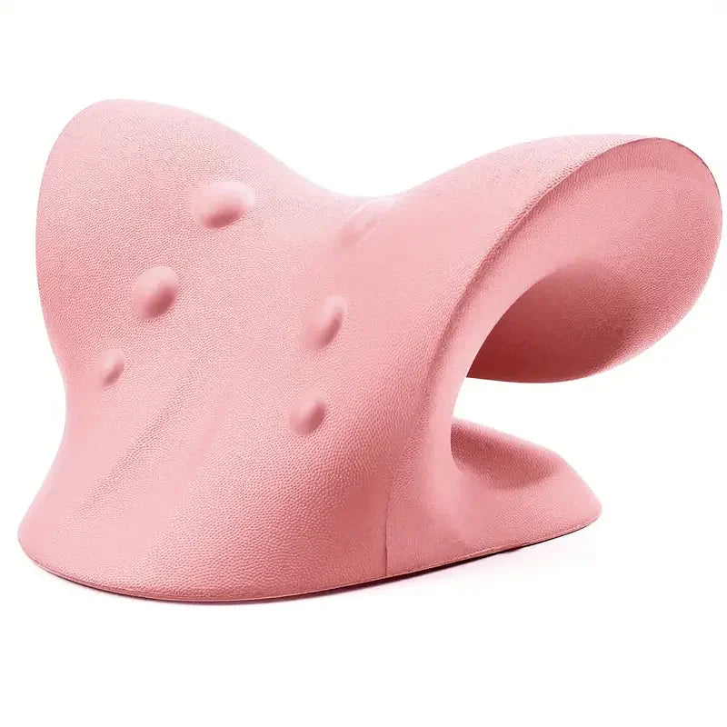 Neck Shoulder Stretcher Relaxer Cervical Spine Stretch Muscle Relaxation Traction Device Massage Pillow Correction Chiropractic