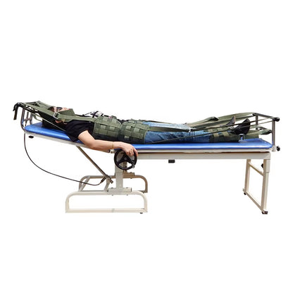 High Quality Folded Orthopedic Lumbar Spinal Traction Bed Hot Selling Metal Table Traction Device