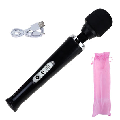 Electric Massager Powerful 10 Speed Body Relaxation Deep Tissue Muscle Relief Back Leg Neck Multifunctional Massage Equipment