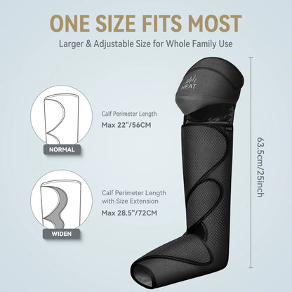 Therapeutic Leg and Foot Massager with Knee Heat | FT-011A