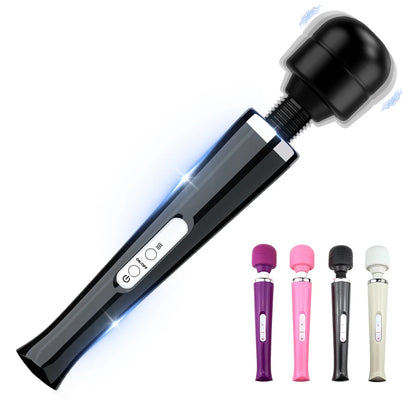 Electric Massager Powerful 10 Speed Body Relaxation Deep Tissue Muscle Relief Back Leg Neck Multifunctional Massage Equipment